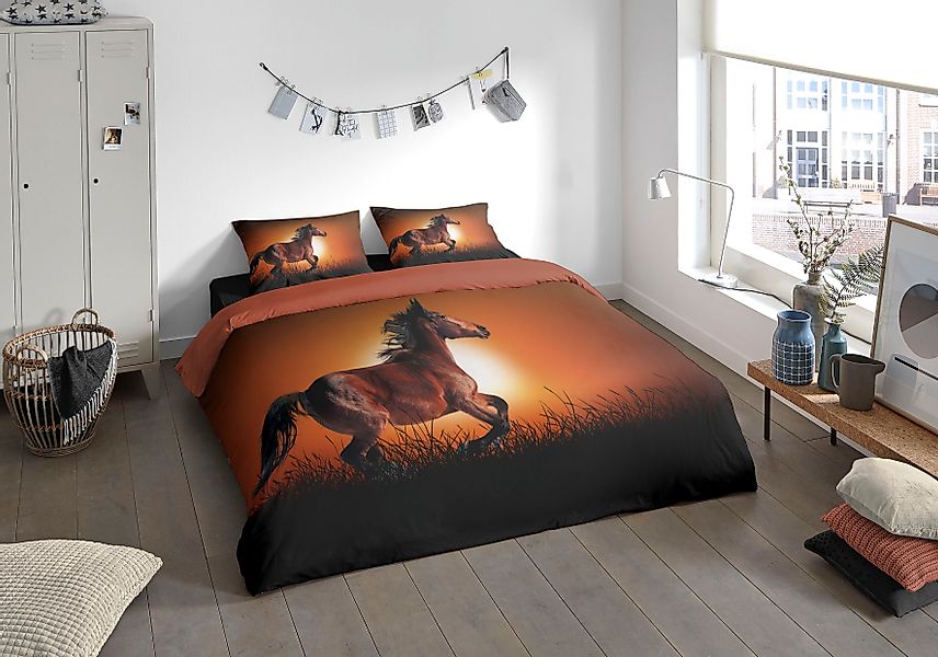 PURE luxury collection Wendebettwäsche "Freedom" 2 Stk. tlg. Mikrofaser, 13 günstig online kaufen