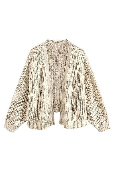 Next Strickjacke Strickjacke mit Zierstreifen (1-tlg) günstig online kaufen