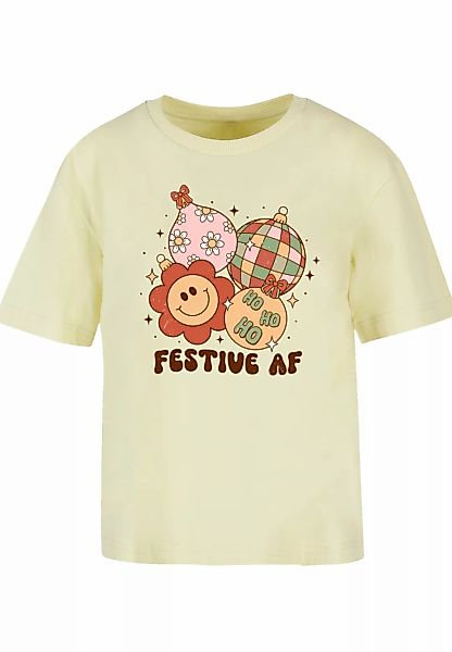 F4NT4STIC T-Shirt "Festive AF Weihnachten Tree Balls", Premium Qualität, We günstig online kaufen