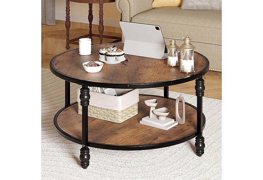 GarveeMore Beistelltisch Couchtisch,Sofatisch,Wohnzimmertisch Aus Holz,Mit günstig online kaufen