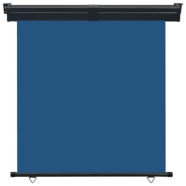 furnicato Balkon-Seitenmarkise 165x250 cm Blau günstig online kaufen