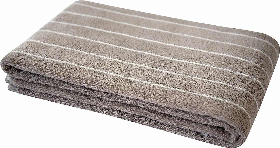 Dyckhoff Duschtuch "Nadelstreifen" mit eingewebten Nadelstreifen günstig online kaufen