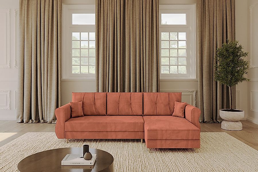 ALTDECOR Ecksofa APOL-L, Couch mit Schlaffunktion, günstig online kaufen