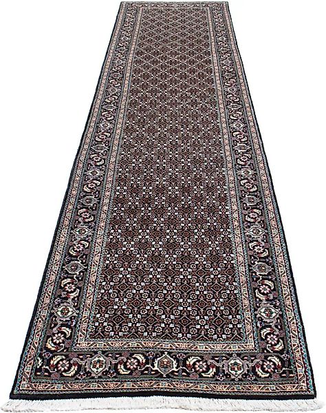 morgenland Orientteppich »Perser - Täbriz - 391 x 76 cm - grau«, rechteckig günstig online kaufen