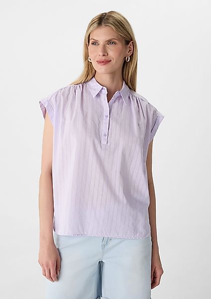 comma casual identity Blusentop Ärmellose Hemdbluse günstig online kaufen