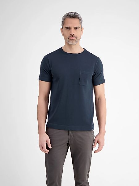 LERROS T-Shirt "LERROS Strick-T-Shirt mit Brusttasche" günstig online kaufen