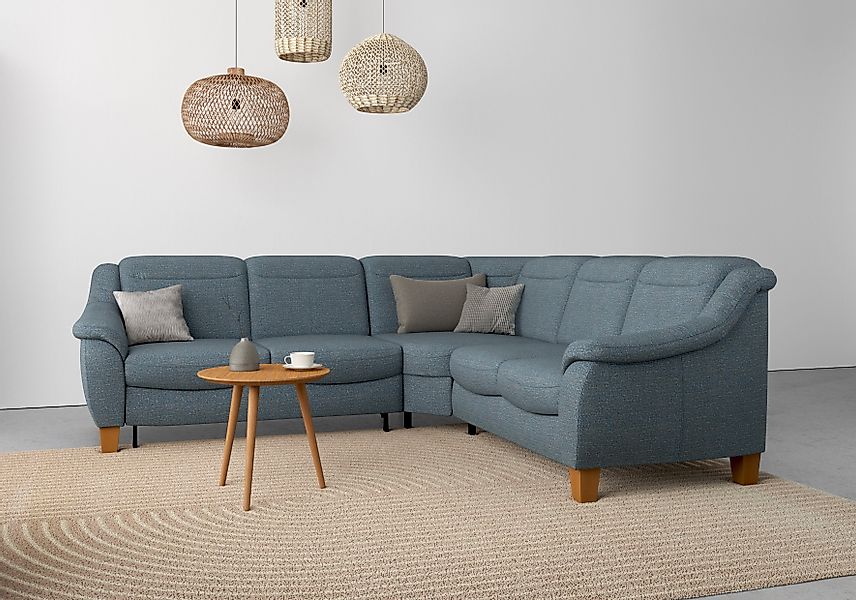 Home affaire Ecksofa Caldera L-Form, Federkern, günstig online kaufen