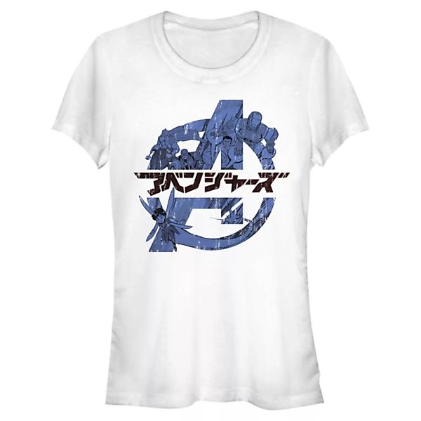 Marvel - Avengers - Logo Avengers Anime - Frauen T-Shirt günstig online kaufen