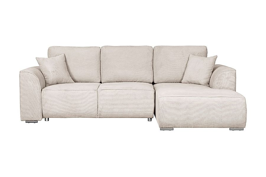 INOSIGN Ecksofa »BEATRICE optionale Schlafsofa mit Bettkasten, B/T/H: 265/1 günstig online kaufen