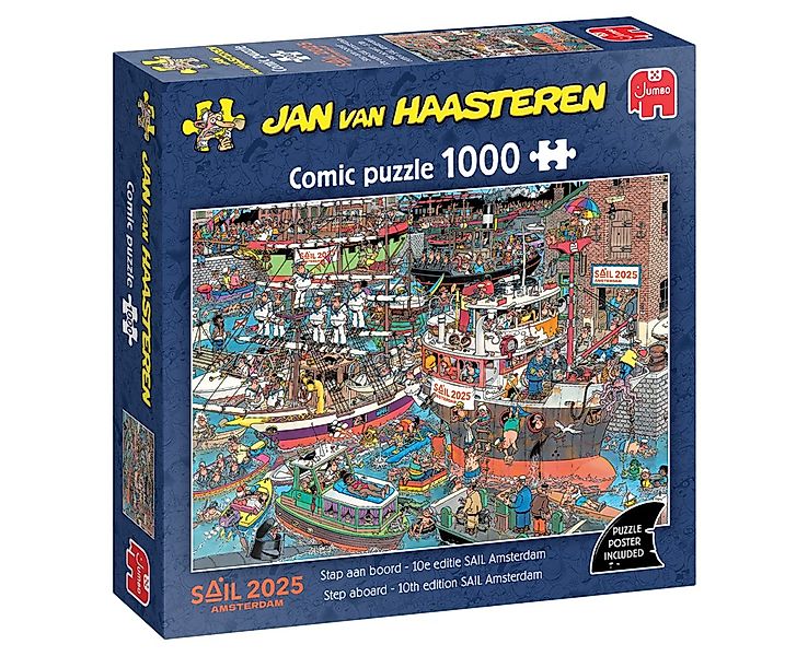 Jumbo Spiele Puzzle Jan van Haasteren, SAIL Amsterdam, 1000 Teile Puzzle, 1 günstig online kaufen
