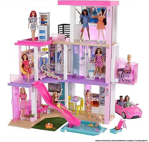 Barbie Puppenhaus Barbie Traumvilla, Puppenhaus, Barbie günstig online kaufen