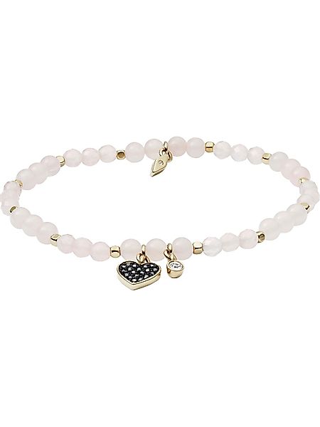 Fossil Armband Fossil Damen-Armband Edelstahl Glasstein günstig online kaufen
