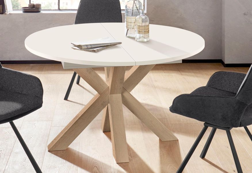 Mäusbacher Esstisch, Untergestell Sternform günstig online kaufen