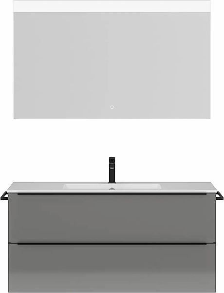 nobilia Badmöbel-Set "Levere" vormontiert, mit Soft-Close, 2 Stk. tlg. günstig online kaufen