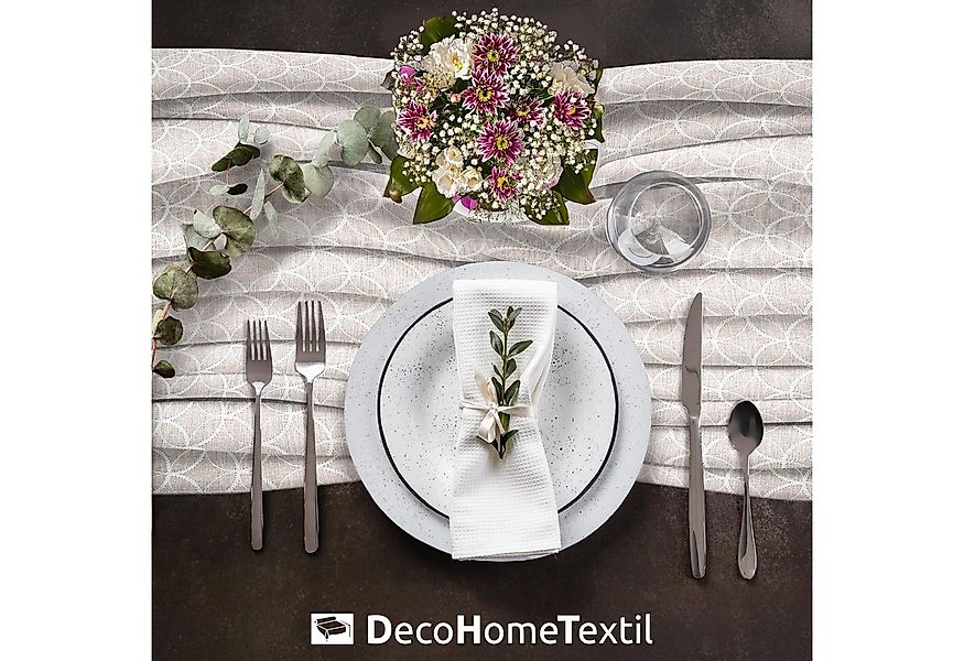 DecoHomeTextil Heimtextilmanufaktur Tischdecke Decorativo In Lino Organza L günstig online kaufen