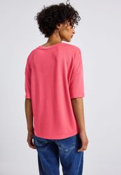 STREET ONE T-Shirt mit V-Ausschnitt und günstig online kaufen