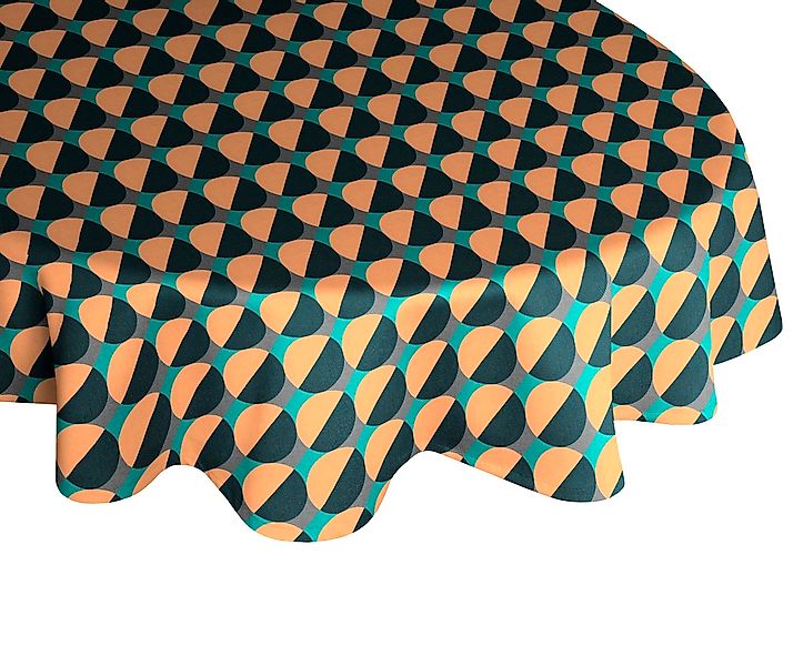 Adam Tischdecke "Circles" aus 100% Bio-Baumwolle günstig online kaufen