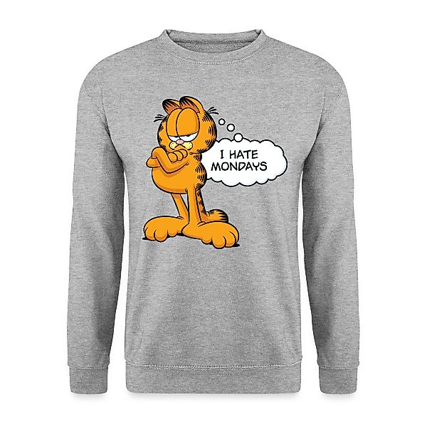 Spreadshirt Sweatshirt Garfield Ich Hasse Montage günstig online kaufen