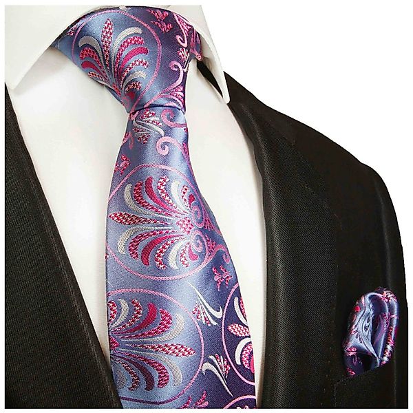 Paul Malone Krawatte Elegante Herren Seidenkrawatte günstig online kaufen