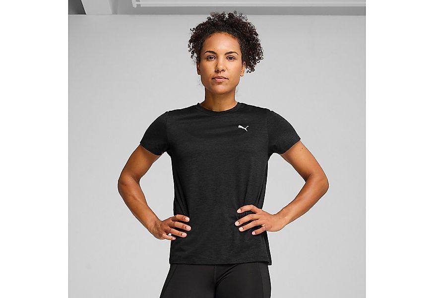 PUMA Trainingsshirt W TAD ESSENTIAL HEATHER TEE gerade Passform, Kurzarm, m günstig online kaufen