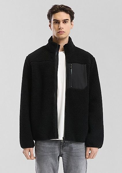 QS Funktionsjacke Outdoor-Jacke Teddyjacke mit Brusttasche günstig online kaufen