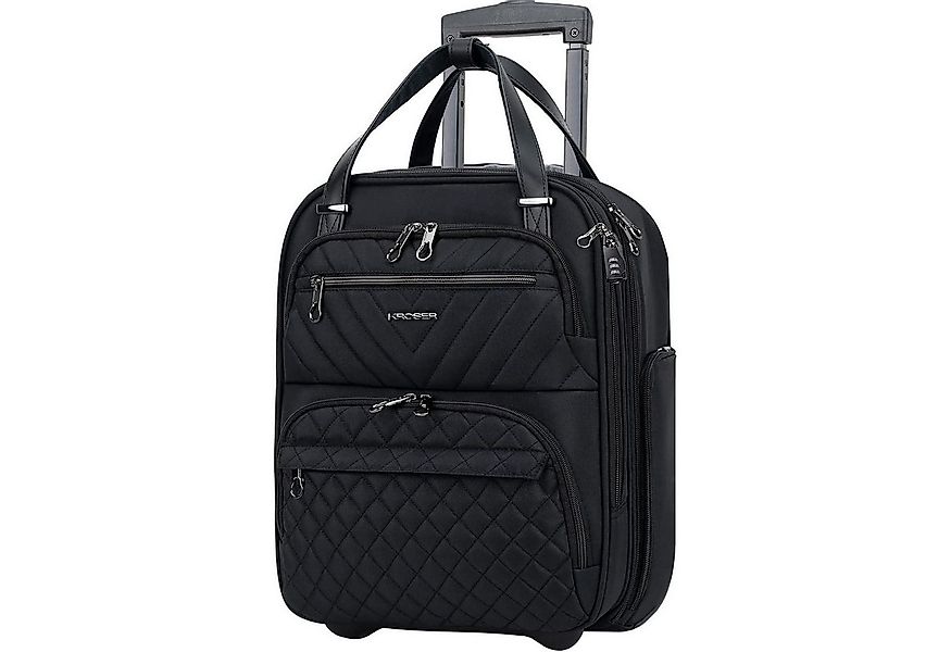 LuxusKollektion Kofferset Handgepäck Koffer Trolley 40cm Multifunktional Ca günstig online kaufen