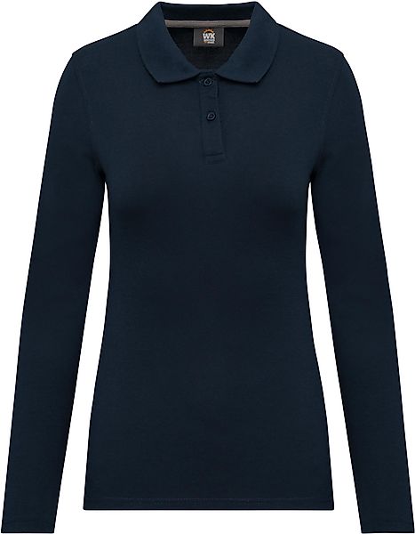 WK. Designed To Work Langarm-Poloshirt Langarm-Polohemd günstig online kaufen