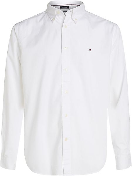 Tommy Hilfiger Poplin Hemd Flex Weiß - Größe L günstig online kaufen