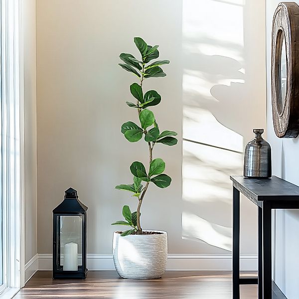 Kunstbaum Künstlicher Geigenblatt-Feigenbaum, Kunstpflanzen,künstliche Bäum günstig online kaufen