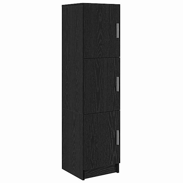 vidaXL Highboard Highboard Schwarze Eiche 31,5 günstig online kaufen