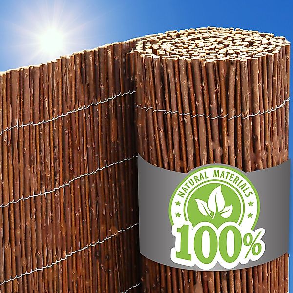 urfence Sichtschutzzaunmatten aus Weide - 90x600 günstig online kaufen