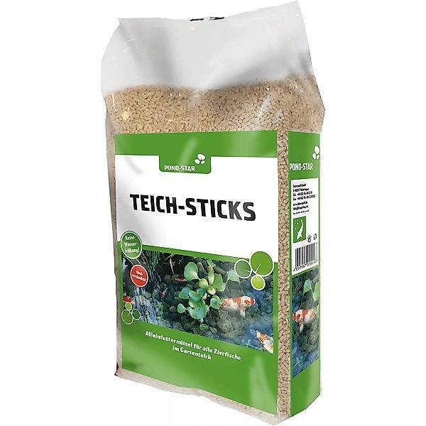 Teich-Fischfutter Pondstar Teichsticks Premium 15 l günstig online kaufen