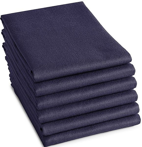 DDDDD Geschirrtuch Logo aus 100% Baumwolle, 60x65 cm, (Set, 6-tlg), Jacquar günstig online kaufen