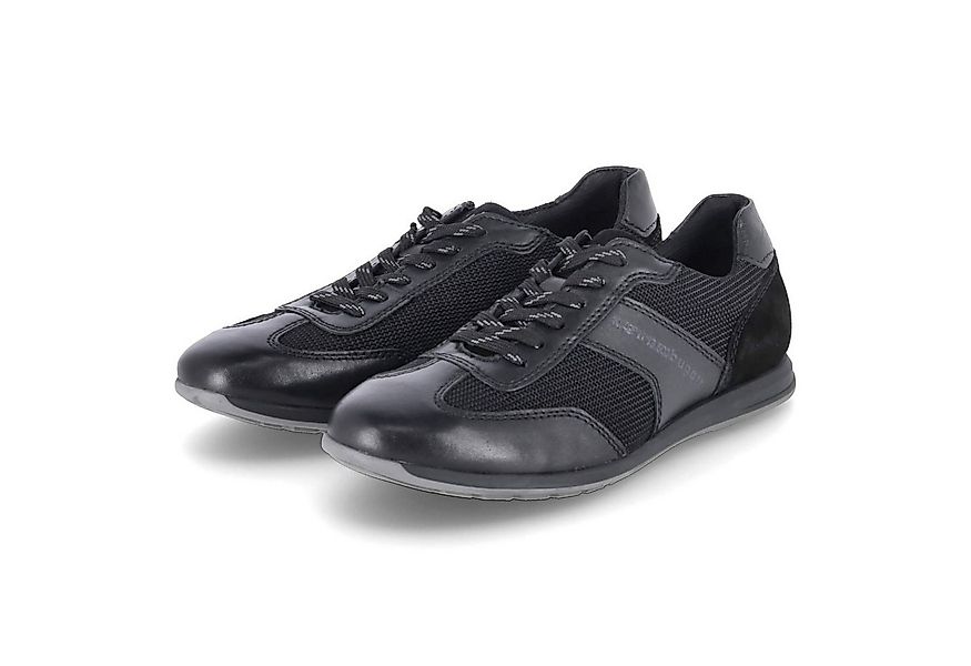 bugatti Bugatti 315A9Q114000-1000 SP Herren Leder & Textil schwarz Schnürsc günstig online kaufen