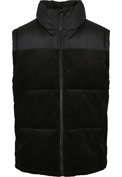 URBAN CLASSICS Jerseyweste "Urban Classics Herren Cord Vest" 1 Stk. günstig online kaufen