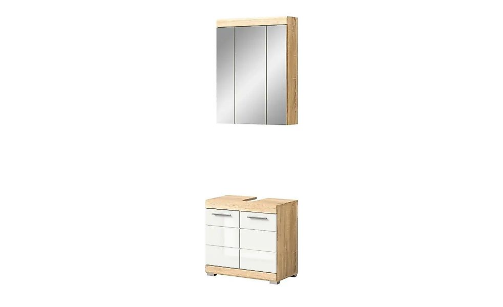 Badmöbel-Set SCHLOONSEE  2 tlg.  bestehend aus: Waschbeckenunterschrank  Sp günstig online kaufen