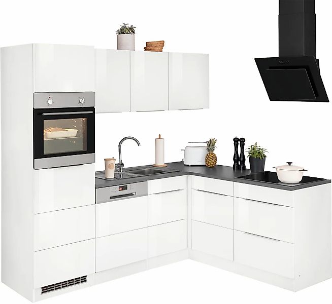 KOCHSTATION Winkelküche "KS-Brindisi" Stellbreite 230/170 cm, wahlweise mit günstig online kaufen