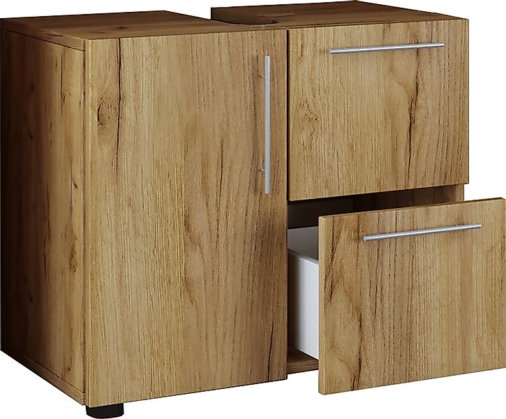 VCM Waschbeckenunterschrank Holz Badmöbel Badunterschrank Flandu günstig online kaufen