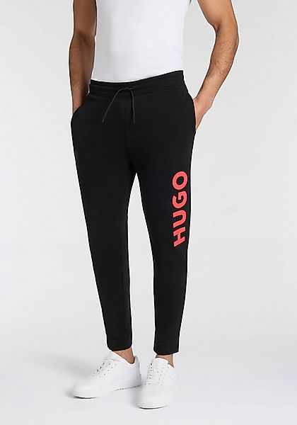 HUGO Sweathose Dutschi Regular Fit, elastischer Bund, HUGO Logo-Druck günstig online kaufen