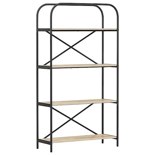 vidaXL Bücherregal Sonoma-Eiche 80 x 30 x 146 cm Holzwerkstoff 879840 günstig online kaufen