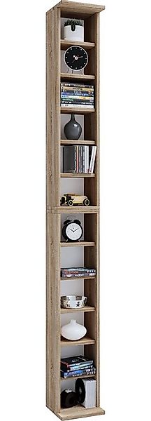 VCM Standregal Holz CD DVD Stand Aufbewahrung Deko Regal Bigol günstig online kaufen