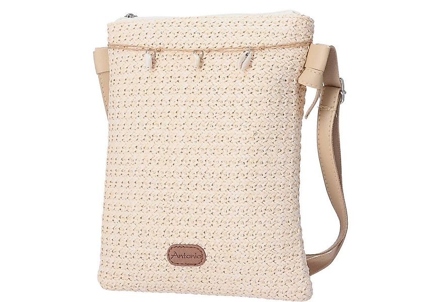 Antonio Umhängetasche Antonio Damen Bast Tasche S beige (1, 1-tlg., 1) günstig online kaufen