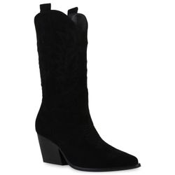 VAN HILL 840054 Cowboystiefel Damen Cowboystiefel günstig online kaufen