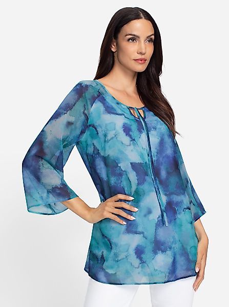 heine Klassische Bluse Druckbluse günstig online kaufen
