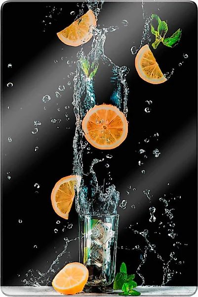 Wall-Art Glasbild »Belenko Splashing Lemonade«, (Set) günstig online kaufen