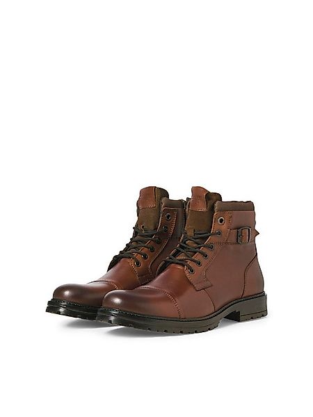 Jack & Jones Jack & Jones Herren Schuhe Leder-Stiefel - JfwDexter Biker-Boo günstig online kaufen