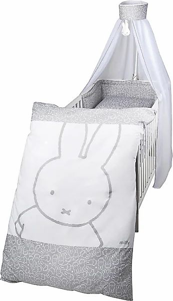 roba® Himmelbettgarnitur »miffy®«, 4-tlg., mit Bettwäsche, Nestchen und Him günstig online kaufen