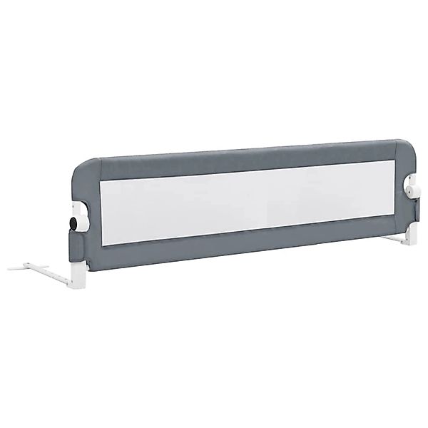 Kleinkind-bettschutzgitter Grau 150x42 Cm Polyester günstig online kaufen
