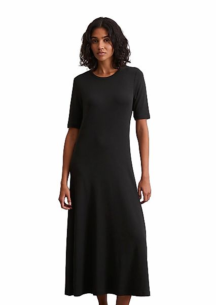 Marc OPolo Maxikleid, in feiner Ripp-Qualität, schlicht, zeitlos, Rock in A günstig online kaufen