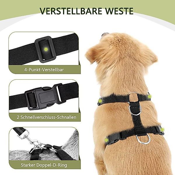 Beaface Geschirr Hundegeschirr Hunde mit Leine, günstig online kaufen